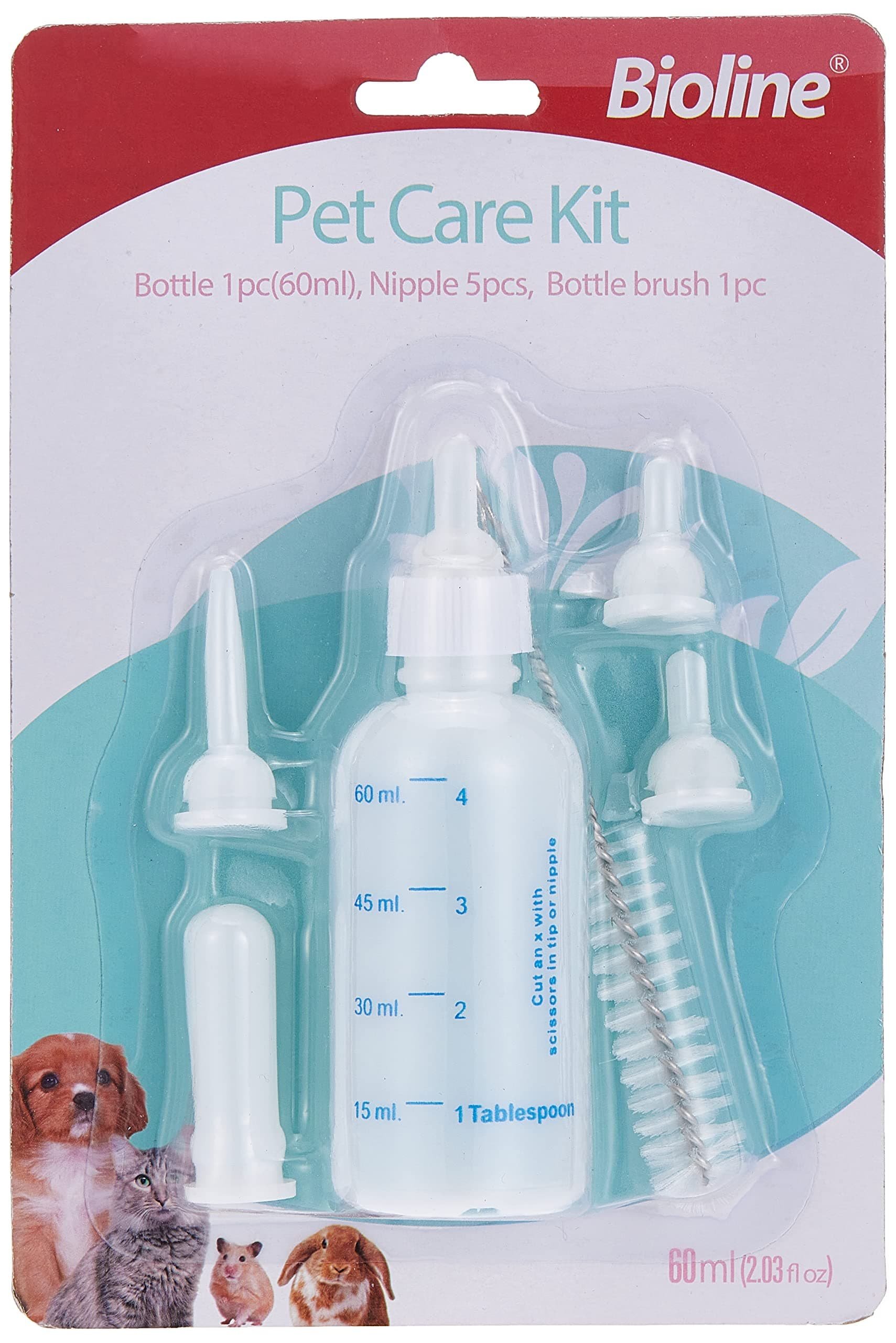 مجموعة العناية والتغذية للحيوانات الاليفة